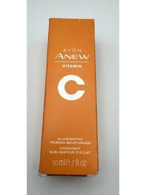 Avon Anew Vitamin C Illuminating Priming Moisturizer 1.7 oz Brighten + Glow
